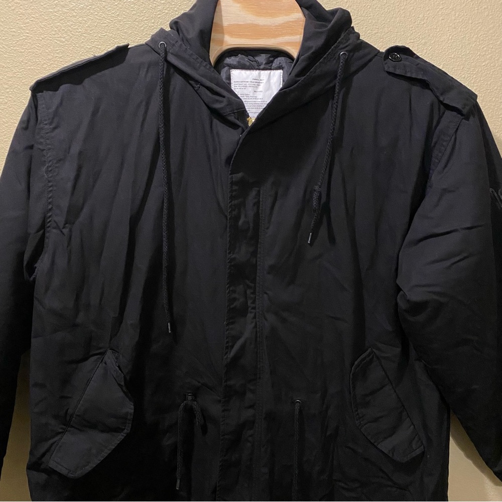Women’s XXL LuLaRoe Black Parka Extreme Cold Weather Heavy Duty Long Winter Coat - Picture 10 of 14